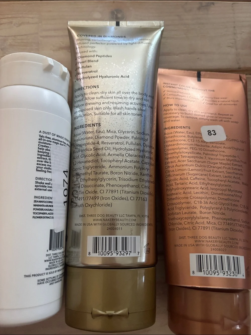 Nakery Beauty Glow & Bronzing Set plus magic dust 738